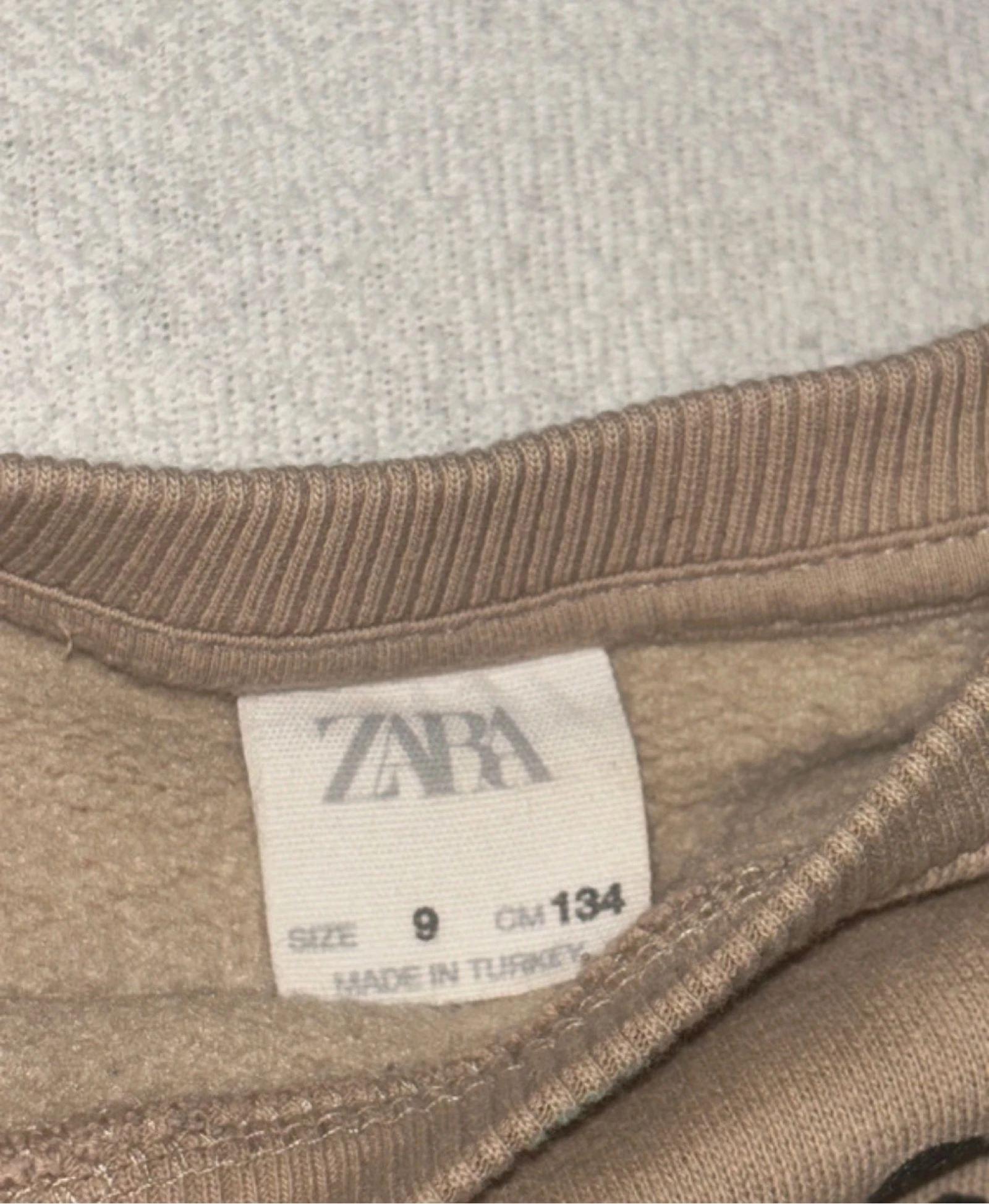 Sudadera para niña marron zara – photo 4